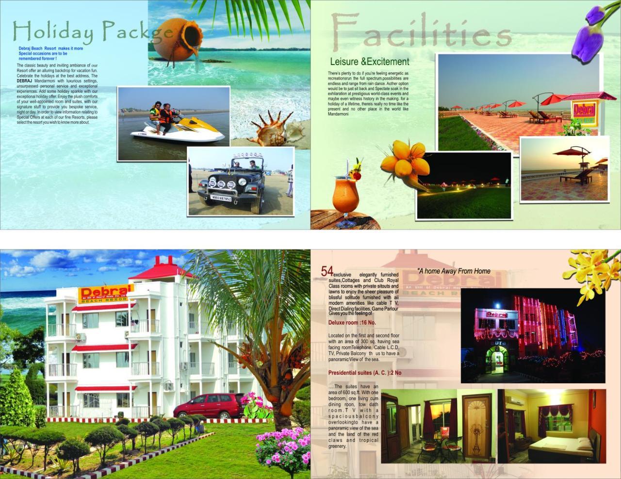 Debraj Beach Resort Mandarmani Exteriör bild